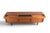 Wood Vintage John Herbert Low Teak Credenza, Attributed For Sale - Image 7 of 9
