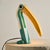 Boho Chic Toucan Desk Lamp by Huo-Tu Huang for Huangslite, 1980s For Sale - Image 3 of 12