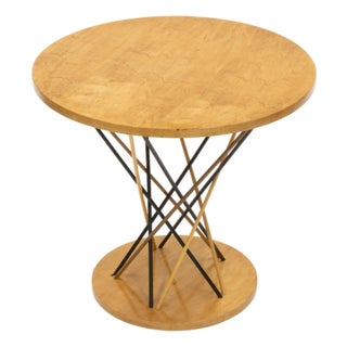 Vintage Handcrafted "Cyclone" Style Side Table For Sale
