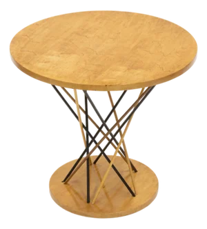 Vintage Handcrafted "Cyclone" Style Side Table