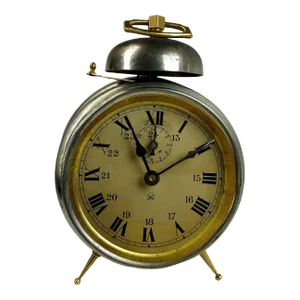 1912 French Alarm Clock Vainqueur by Japy Frères