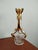 Antique Art Nouveau Belle Epoque Jug in Gilt Metal Ormolu and Hand-Engraved Glass, 1900s For Sale - Image 13 of 18