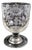 English Gaof Wheel-Engraved Lead-Glass Rummer, 1820s For Sale