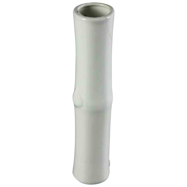 1970s Vintage Minimalist One Flower Porcelain Vase, Italy, 1970s For Sale - Image 5 of 5