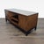 Wood Media Console on Metal Base For Sale - Image 4 of 8