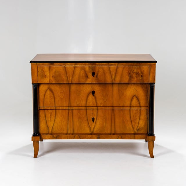 Early 19th Century Antique Biedermeier Chest of Drawers, 1820 For Sale - Image 5 of 10