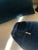 Set of 3 Navy Blue Velvet Rectangular Lumbar Pillows With Down Inserts For Sale - Image 13 of 18