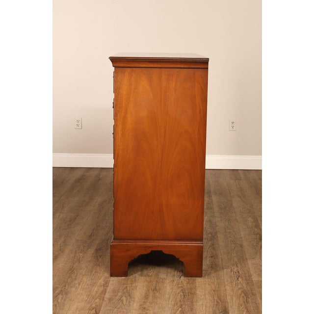 Kittinger Williamsburg Adaptation Georgian Style Mahogany Chest Of Drawers For Sale - Image 15 of 18
