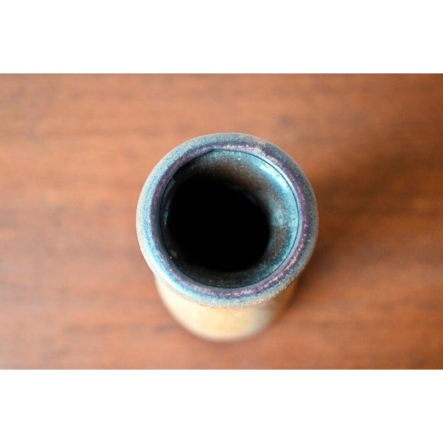 Brutalist Open Neck Vase from Scheurich Keramik For Sale - Image 6 of 9