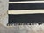 8ft 9in × 12ft 3in Four Hands Willow Offset Black Stripe Cotton Area Rug For Sale - Image 4 of 12