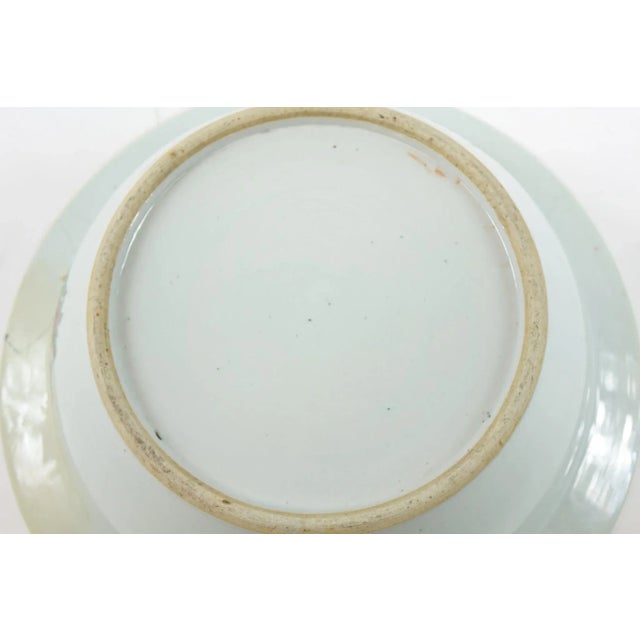 Antique Large Famille Rose Bowl For Sale - Image 4 of 5
