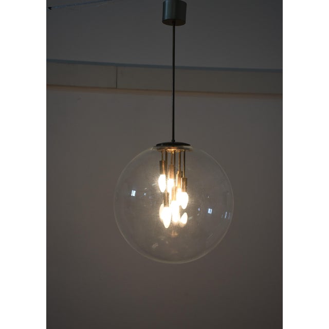 1970s Large Mid-Century Dutch Big Ball Lamp, 1970s For Sale - Image 5 of 12