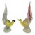 Pair of Italian Murano Roosters C. 1930's For Sale