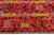 Textile Modern Scandinavian Red Kilim – Handmade Geometric Flatweave Wool 9x12 For Sale - Image 7 of 10