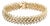 10ctw Diamond Link Bracelet, 14k Yellow Gold, Tennis Bracelet For Sale