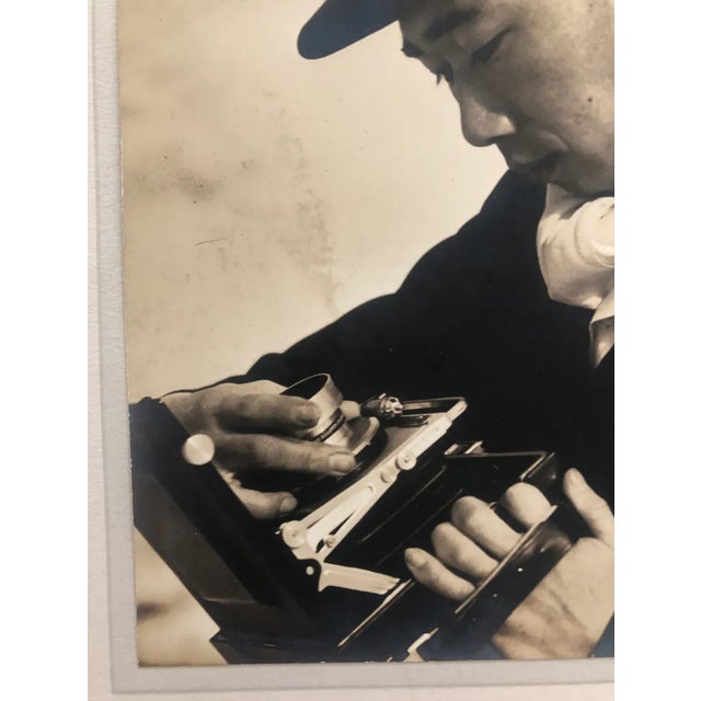 1930s Photographer Self Portrait Photo For Sale - Image 4 of 8