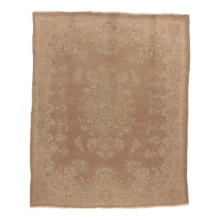 Mid 20th Century Mid 20th Century Vintage Persian Sarouk Rug - 07’06 X 09’02 For Sale