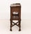 Wood Neoclassical Style Walnut Side Table Bookcase For Sale - Image 7 of 9