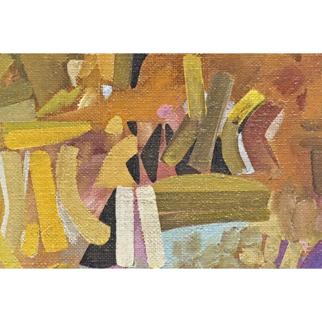 Mid-Century Modern Oil Painting, Apotheose, Rose Kurtzke, Berlin, 1958 For Sale - Image 3 of 11