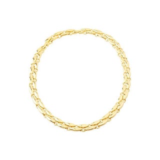 Goldtone Chain Necklace For Sale