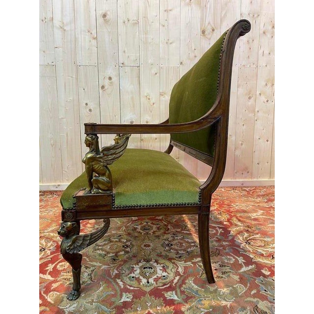 Vintage Empire Sofa For Sale - Image 5 of 8
