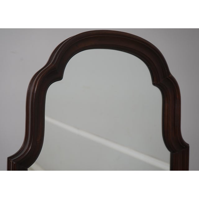 Ethan Allen Georgian Court Cherry Cheval Dressing Mirror For Sale In Philadelphia - Image 6 of 12