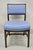 Mid-Century Modern Mid 20th Century Vintage Mid Century Modern Jens Risom Style Blue Sculpted Dining Chair -Set of 6 For Sale - Image 3 of 11