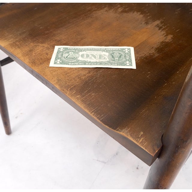 Pair of Paul McCobb Solid Birch Round Back Barrel Shape Arm Chairs For Sale - Image 9 of 17