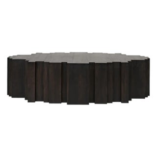 NOIR Royce Coffee Table, Ebony Walnut For Sale