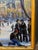 An oil on masonite of Ice skaters in Central Park, NYC by Bucks County artist, Christopher Willett. The artist has an...