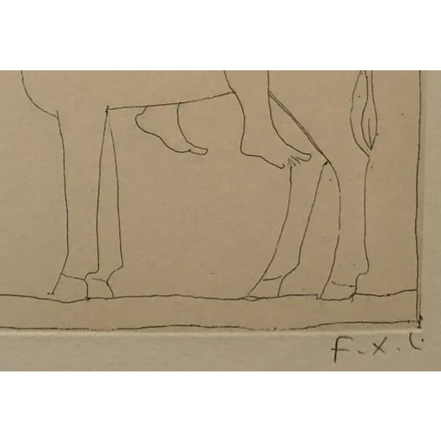 2000 - 2009 Francois-Xavier Lalanne, Donkey (Âne bâté), 2002, Etching For Sale - Image 5 of 7