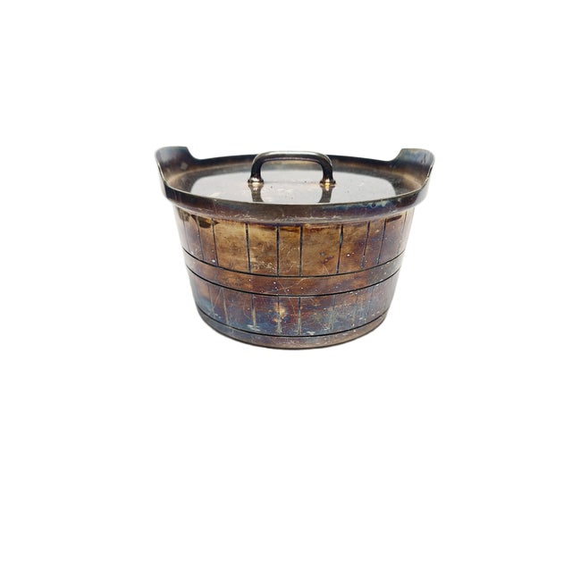 Art Deco Butter Bowl, Belgium, 1950s For Sale - Image 6 of 14