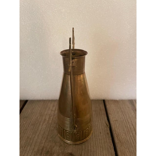 Brass Vase in the style of Serrurier Bovy, 1890s, in Very Good conditions. Designed 1890 to 1919