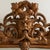 19th Century 19th Century France Baroque Amber Wood Mirror For Sale - Image 5 of 9
