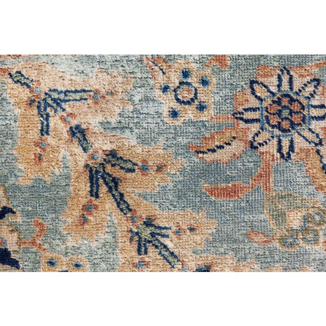 Textile Persian Tabriz Rug For Sale - Image 7 of 10