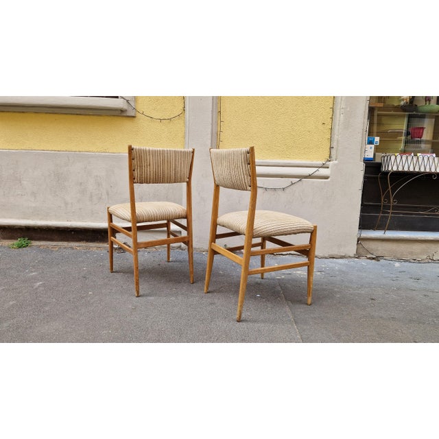 Vintage Chairs by Gio Ponti for Cassina, 1950s, Set of 2 For Sale - Image 16 of 16