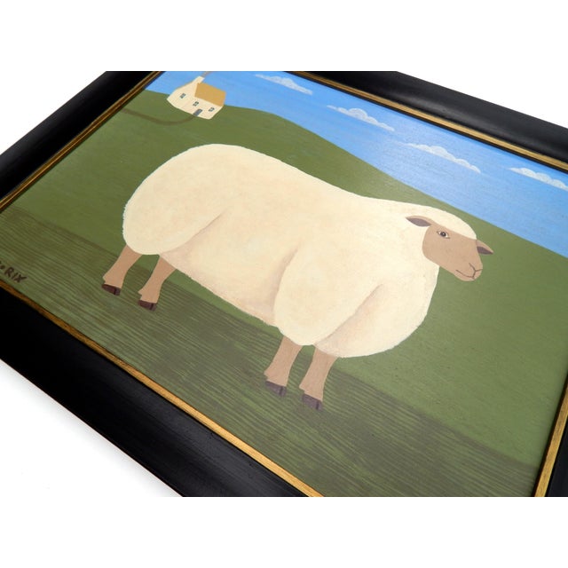 Matt Rix, Hilda, 2000s, Oil Painting on Board, Framed For Sale - Image 6 of 8