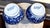 Blue Blue and White Porcelain Vases - A Pair For Sale - Image 8 of 8
