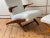 Fredrik A. Kayser Set of Teak and White Bouclé Lounge Chair & Ottoman by Fredrik A. Kayser for Vatne, Norway, 1960s For Sale - Image 4 of 11