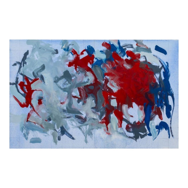 Robert O'Meara Abstract Composition Oil on Canvas For Sale