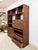 1960s Vintage Walnut MCM Wall Unit Desk Storage Cabinet Mid Century Modern W/ Drawers For Sale - Image 5 of 15
