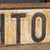 Gold Vintage English Cast Iron with Black and White Enamel Brighton Sign, 1940s For Sale - Image 8 of 11