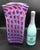 Tom Philabaum Art Glass Reptilian Bag Vase - Signed - 1996 - 14" H For Sale In West Palm - Image 6 of 6