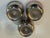 Mid 20th Century Pair of Mid-Century Modern Chrome Condiment Servers With Original Spoons and Trays - 16 pcs For Sale - Image 10 of 12