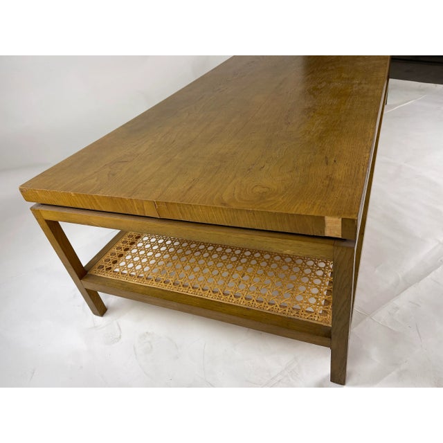 Mid 20th Century Mid Century Wood Coffee Table Attributed to Widdicomb For Sale - Image 5 of 9