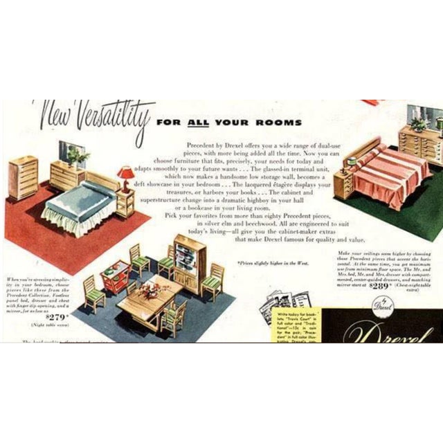Edward Wormley for Drexel Extension Dining Table For Sale - Image 10 of 10