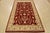 Farmhouse Ziegler Rug 5’10” X 8’10” Red Wool Traditional Hand-Knotted Oriental Carpet For Sale - Image 3 of 13