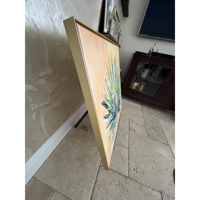 Palm Beach Palm Frond, Canvas Art - Designed by Cheryl P. Kohloff For Sale - Image 4 of 7