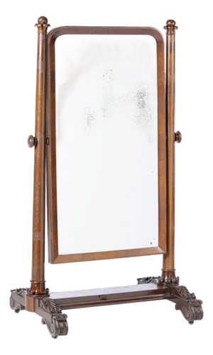 Dressing Mirror in Mahogany