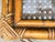 1960s Rattan Cane Bamboo Coffee Table 1960s Tortoise Style For Sale - Image 5 of 16